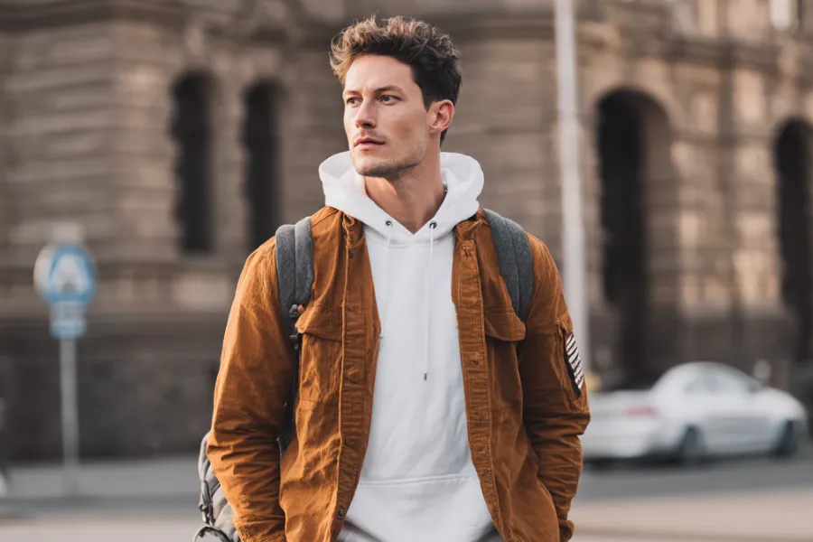 Durable Leather Travel Backpack